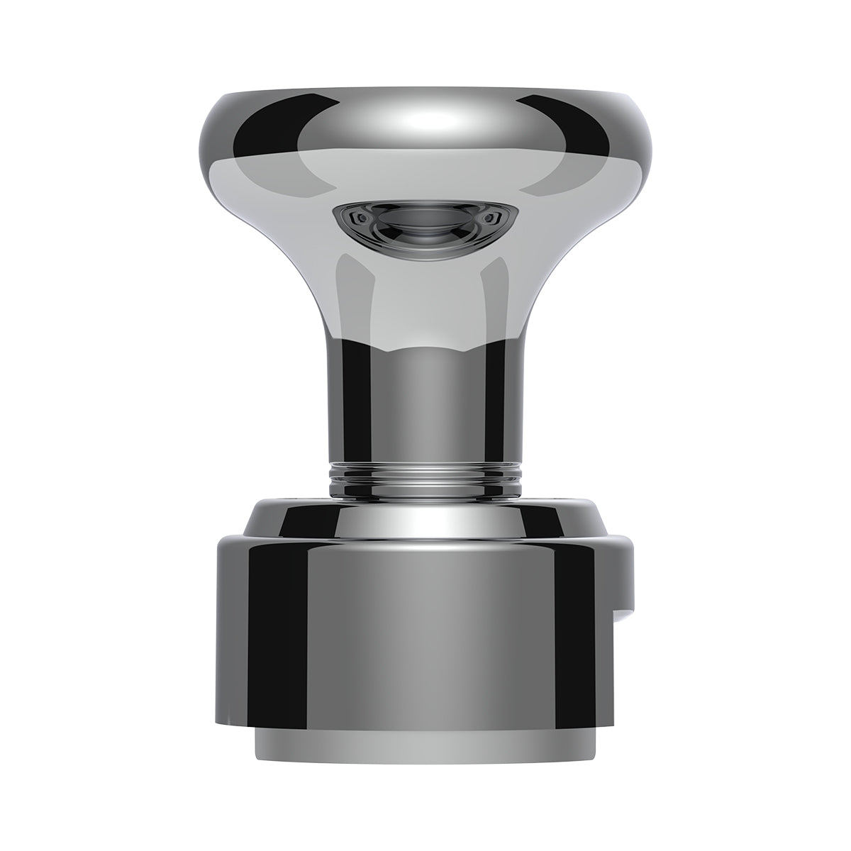 Thread-On Gearshift Knob & Adapter For Eaton Fuller Style 13/15/18 Shifter - Chrome
