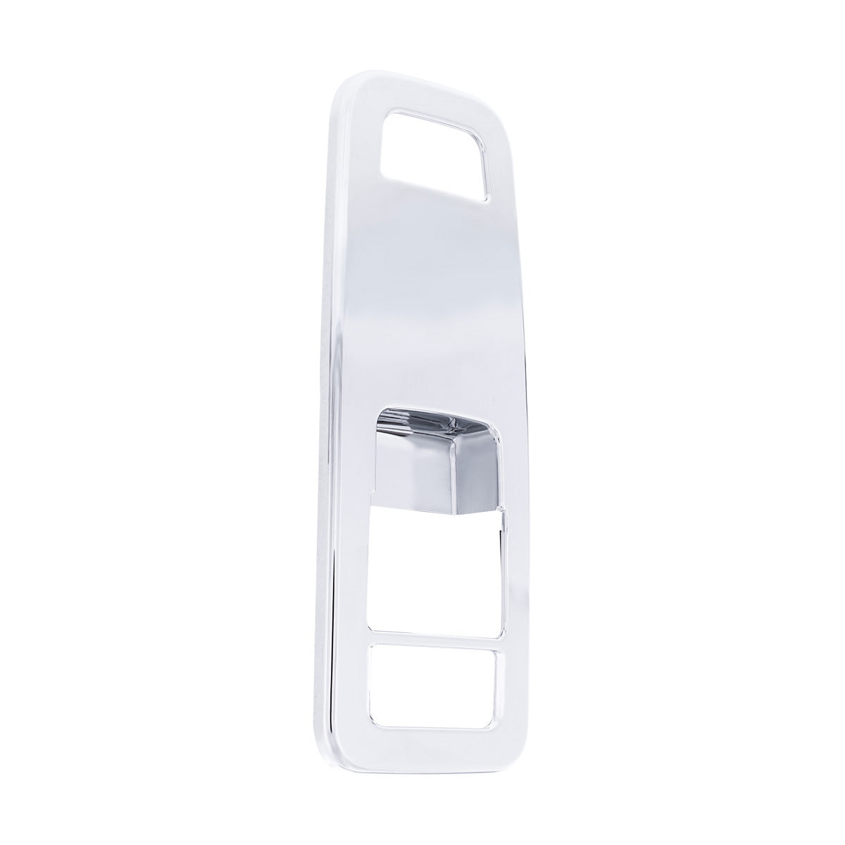 Chrome Plastic Door Switch Cover For 2013-2024 Kenworth T680-Driver (Without Power Mirrors)