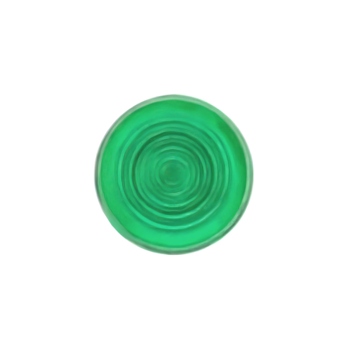 Single LED Indicator Light - Green