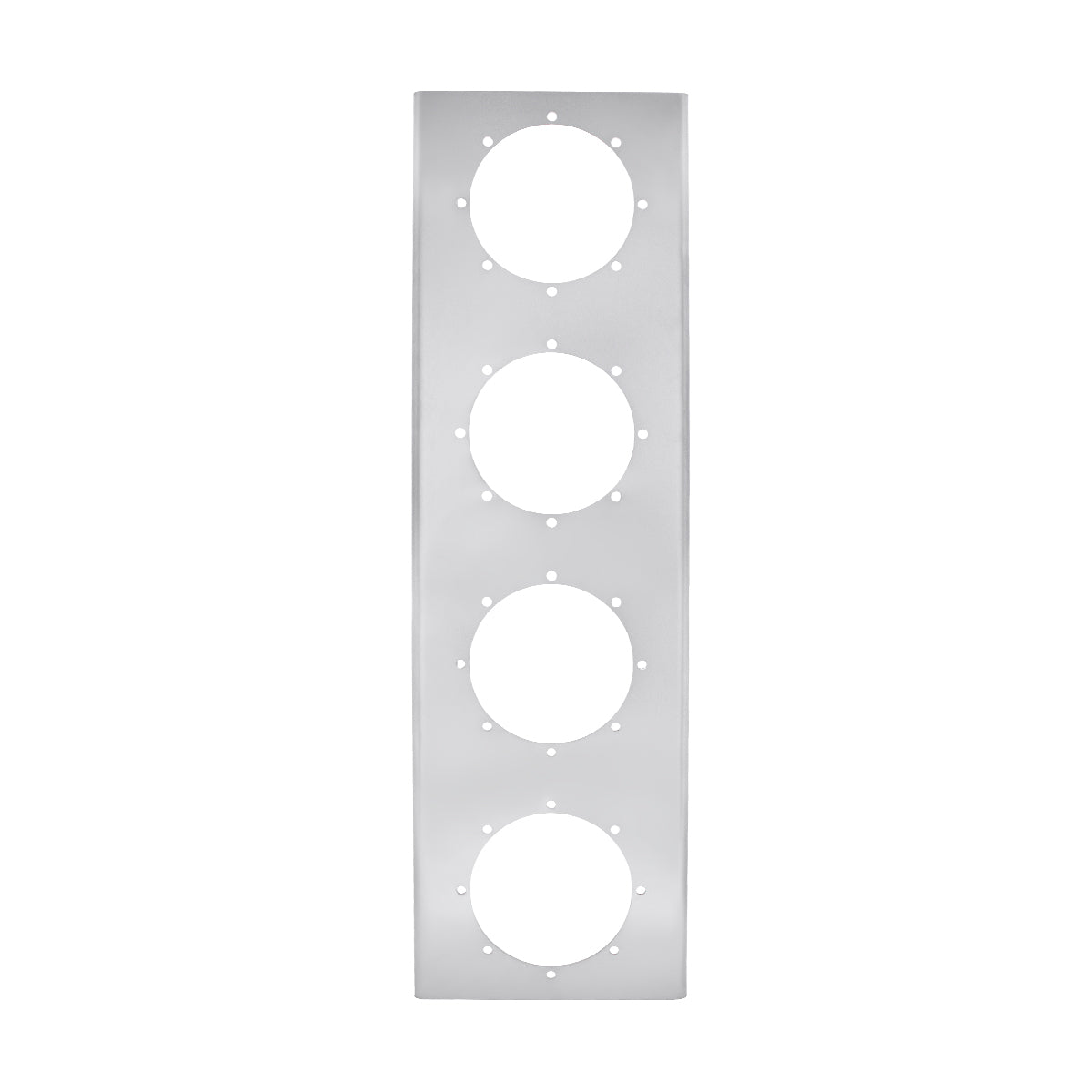 430 Stainless Steel Front Air Cleaner Bracket With Four 2" Round Light Cutouts (Pair)