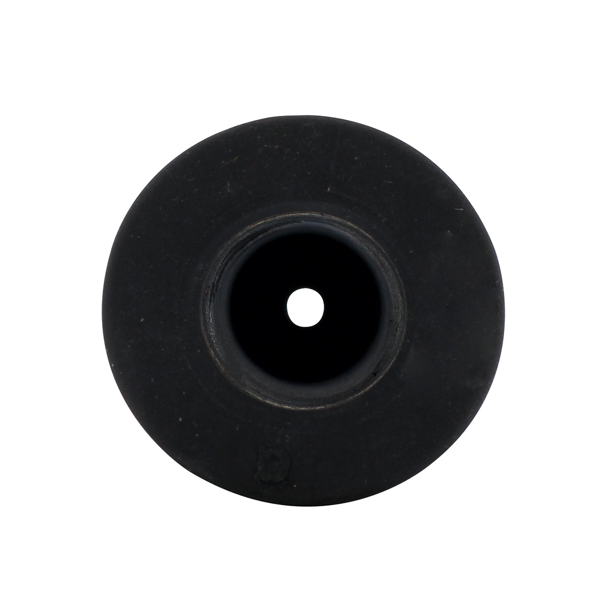 Black Motorcycle Rubber Grip Set - 1" or 1-1/8" (25/28mm) (Pair)