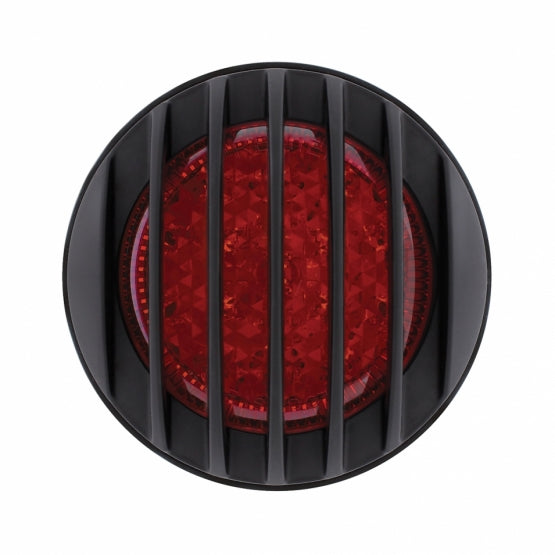 17 LED 1937 Ford Car Style Tail Light With Black Grille Style Flush Mount