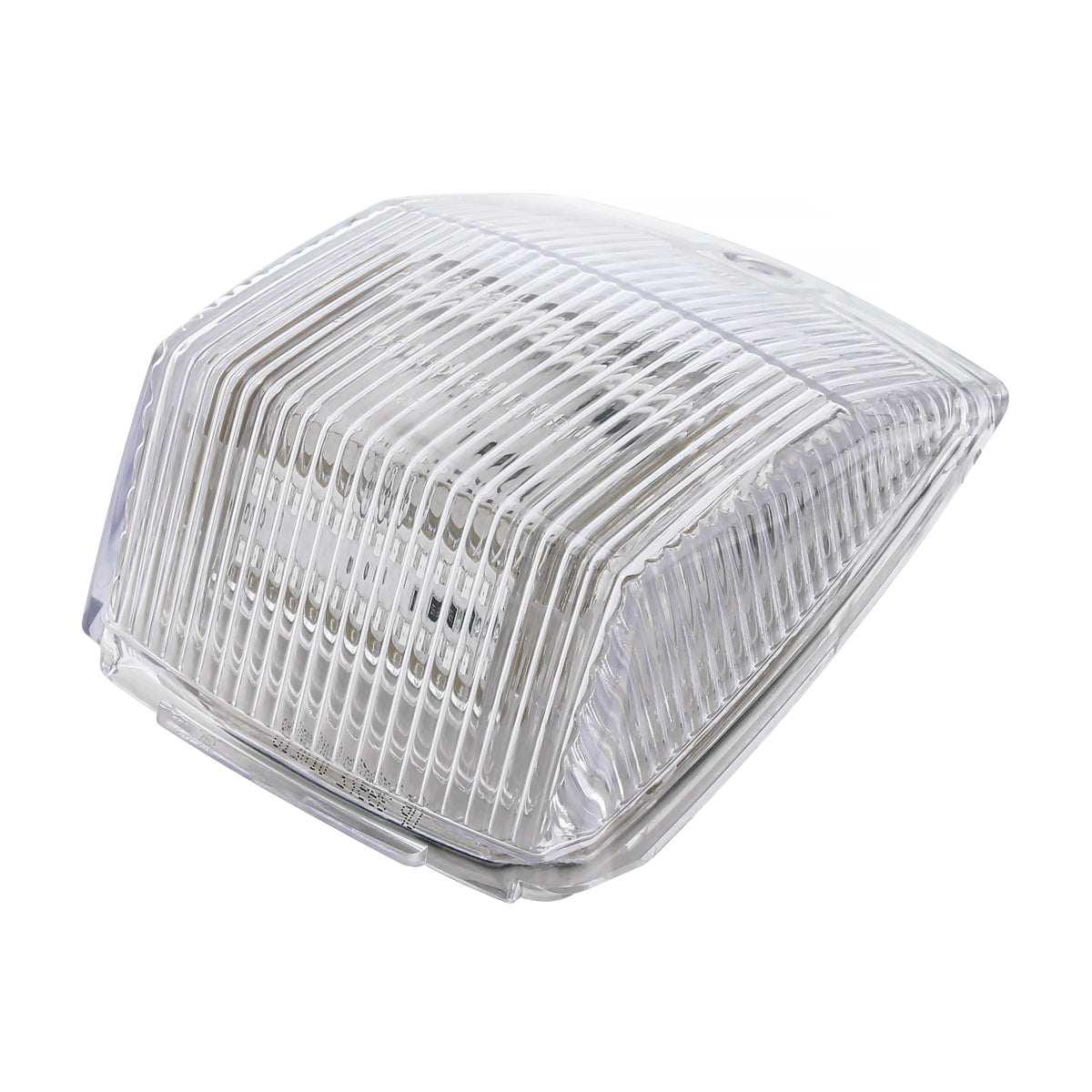 36 LED Square Cab Light - Amber LED/Clear Lens