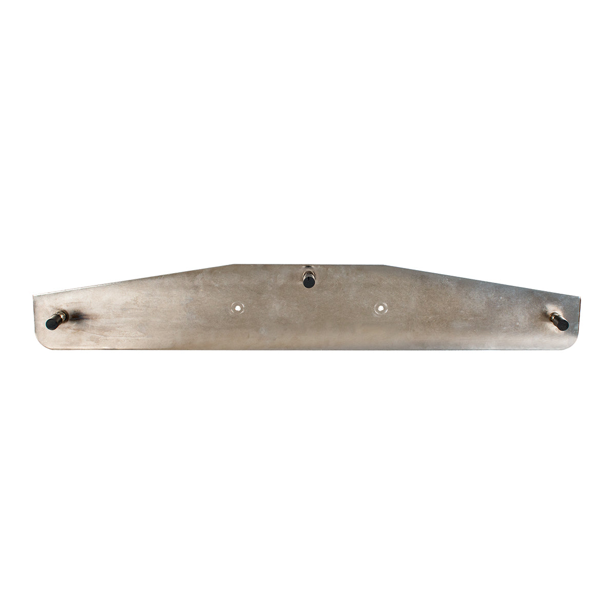 4" x 24" Chrome Bottom Mud Flap Weight With Oval Texas Flag Emblem
