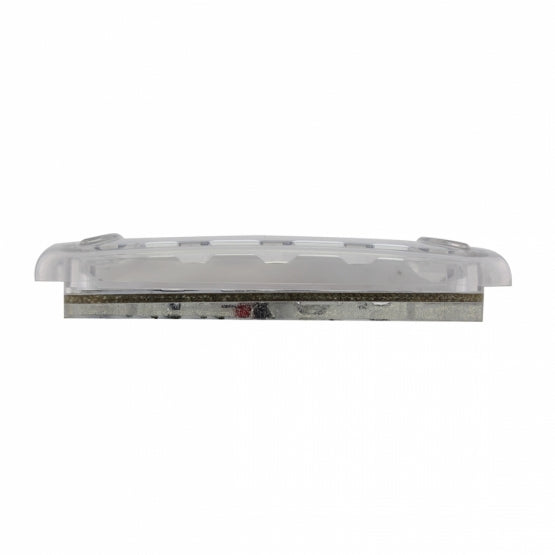 10 LED Dual Function Reflector Rectangular Light - Amber LED/Clear Lens (Bulk)