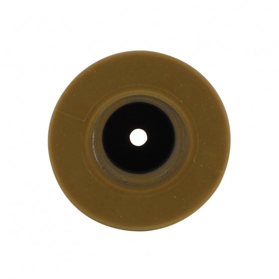 Natural Color Motorcycle Rubber Grip Set - 1" or 1-1/8" (25/28mm) (Bulk) (Pair)