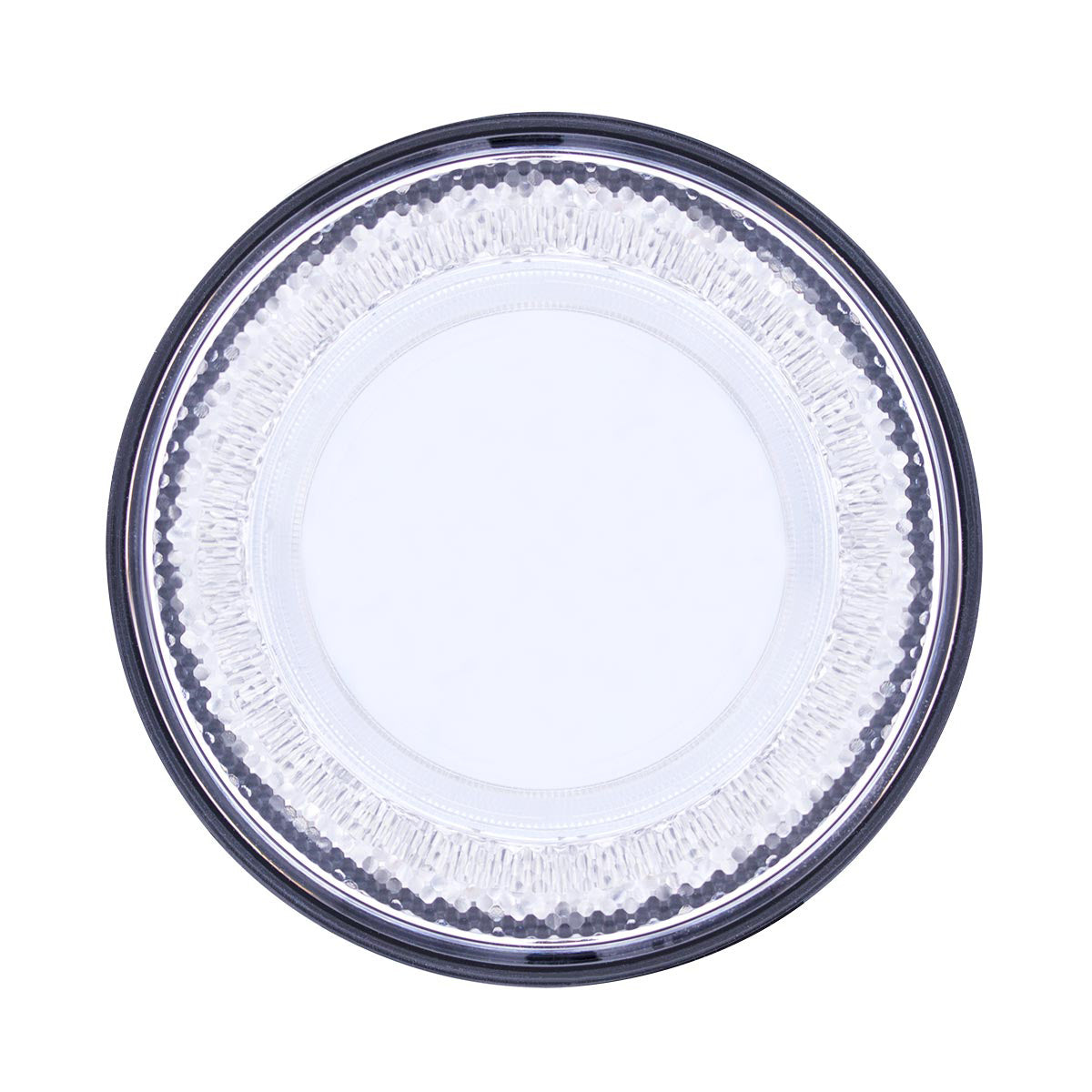 24 LED 4" Round Mirage Light (Stop, Turn & Tail) - Red LED/Clear Lens