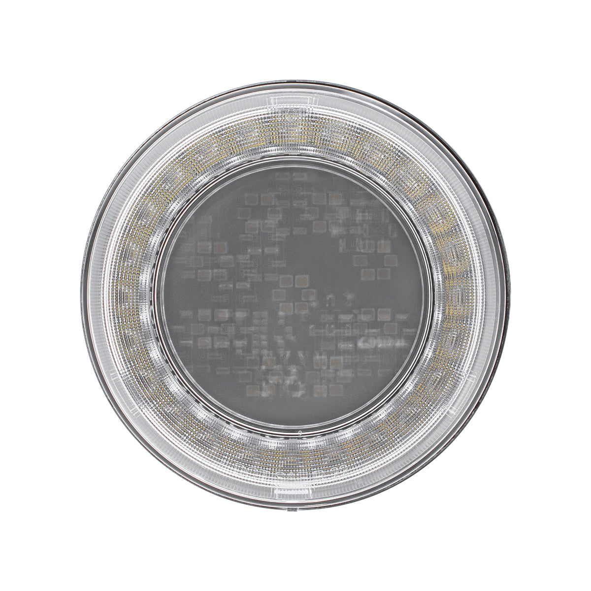 33 LED 4" Round Lumos Light S-Series (Stop, Turn & Tail) - Red LED/Clear Lens