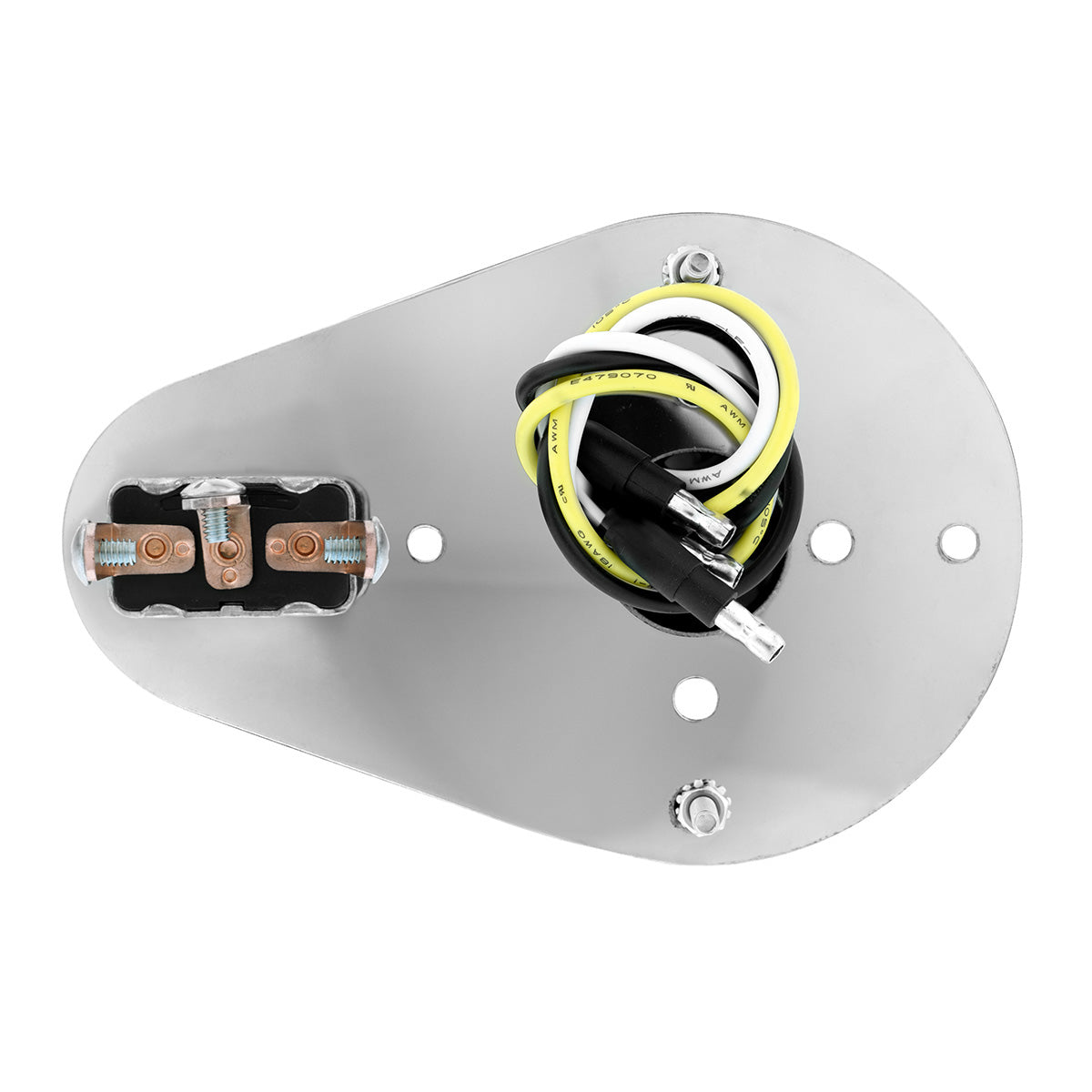 304 SS Above Door Dome Light Kit W/ 17 LED Double Fury Watermelon For 1994-2025 KW W900-Amber & Red LED