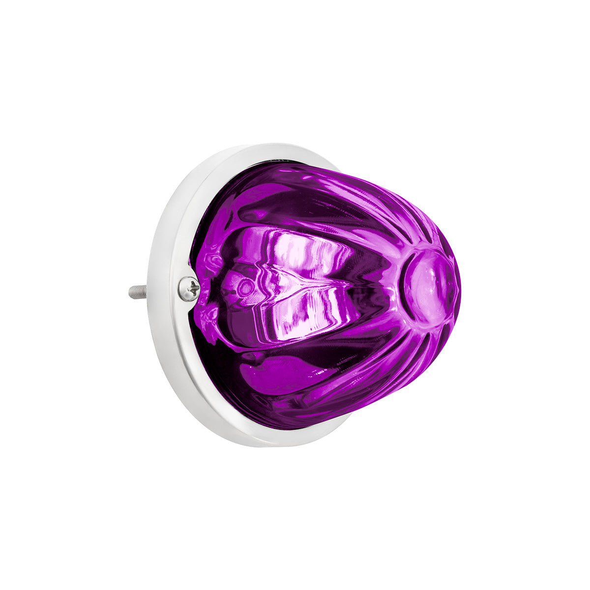 Double Fury 4 LED Glass Watermelon Light Kit-Amber & Purple LED