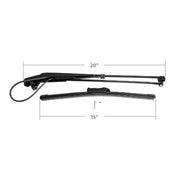 Wiper Arm Assembly With Wiper Blade For 2007-2020 Kenworth W900-Driver