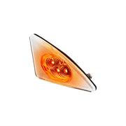 Double Fury 4 LED Fender Signal Light For 2008-2017 Kenworth T660-Amber & Red LED, Driver