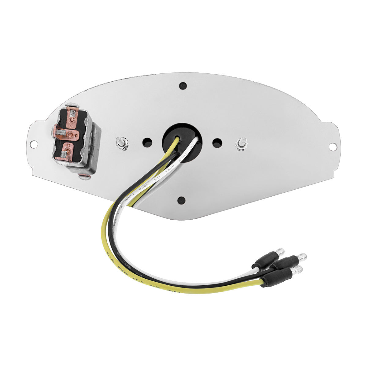 304 SS Above Door Dome Light Kit W/ 17 LED Double Fury Watermelon For 2008-2017 FL Cascadia-Amber & Red LED