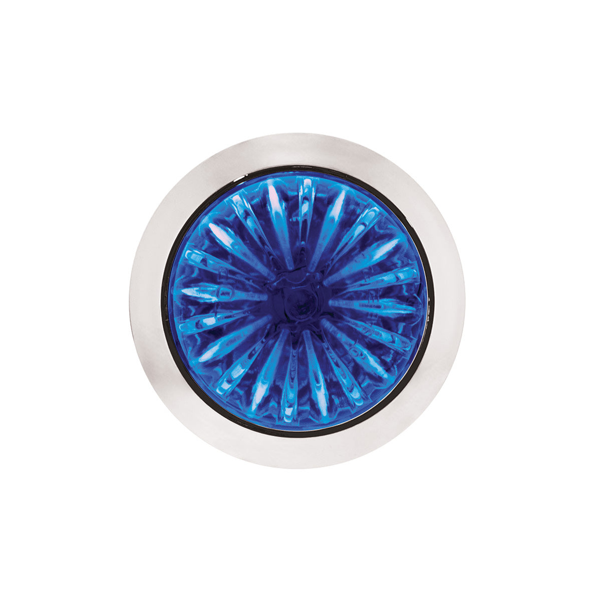 Double Fury 4 LED Dual Function 1-1/8" Watermelon Light-Amber & Blue LED