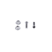 10 LED Oval Double Fury Light With Clear Lens & Chrome Bezel (Clearance/Marker) - Amber & Blue LED/Clear Lens