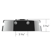 Chrome Plastic Upper Steering Column Cover For 2002-2005 Kenworth W900/T800/T600/T300