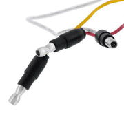 4 LED 1-1/8" Watermelon Double Fury Light With Clear Lens (Clearance/Marker) - Amber & Green LED