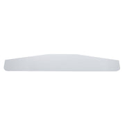 3" X 18" Chrome Standard Bottom Mud Flap Plate - Welded Stud