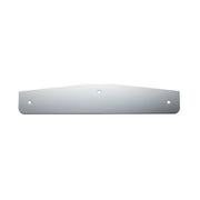 4" X 20" Chrome Standard Bottom Mud Flap Plate - Bolt Thru