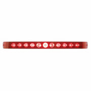11 LED 17" Light Bar Only (Stop, Turn & Tail) - Red LED/Red Lens