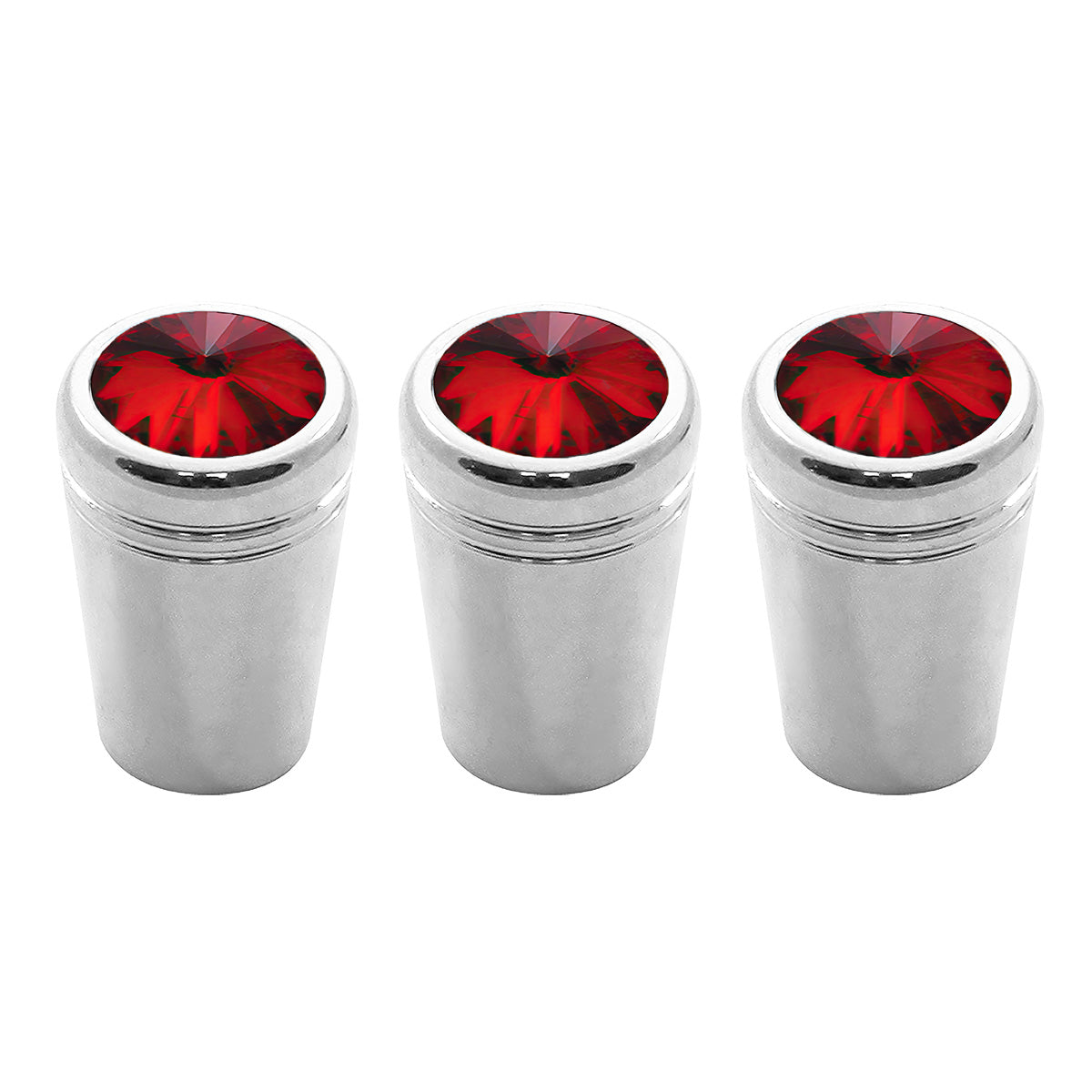 Mini Toggle Switch Extension With Red Crystal For Kenworth (Card of 3)