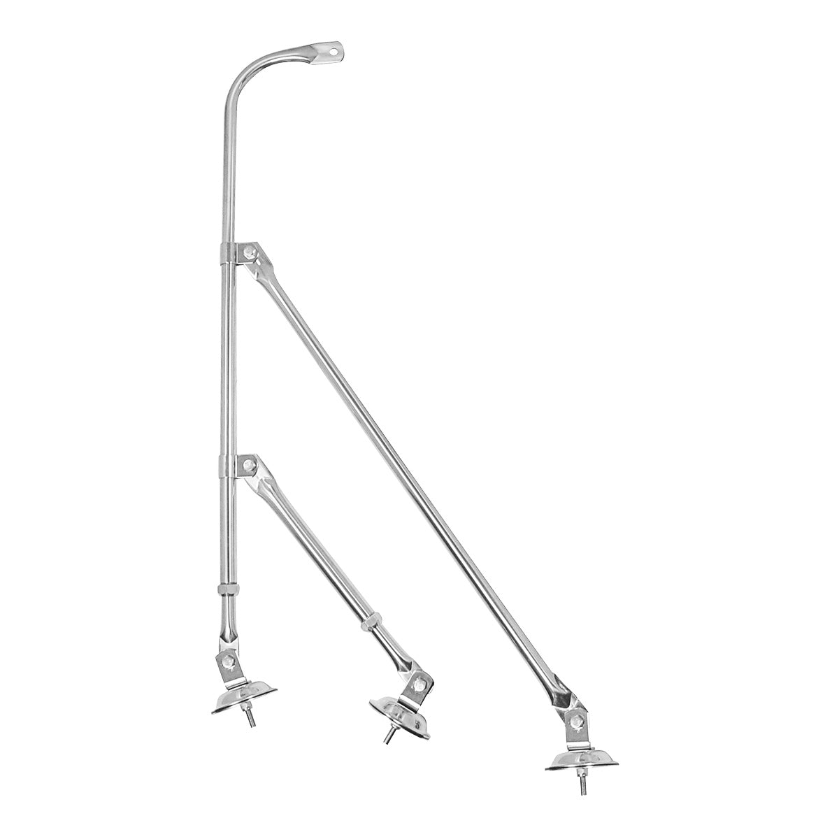 Stainless Tripod Fender Mirror Bracket