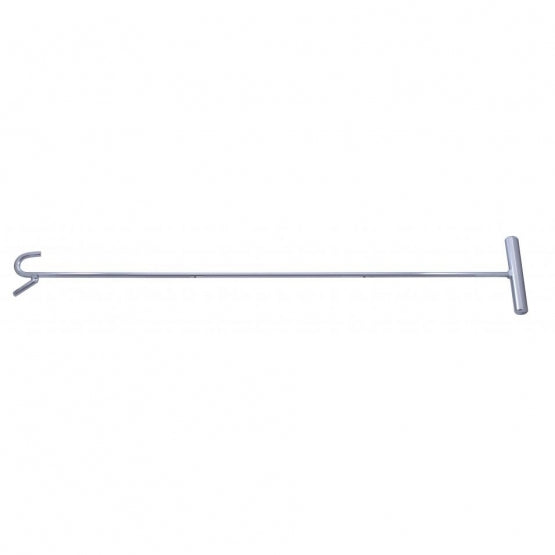 Chrome 31" Long Fifth Wheel Pin Puller, S-Hook (Each)