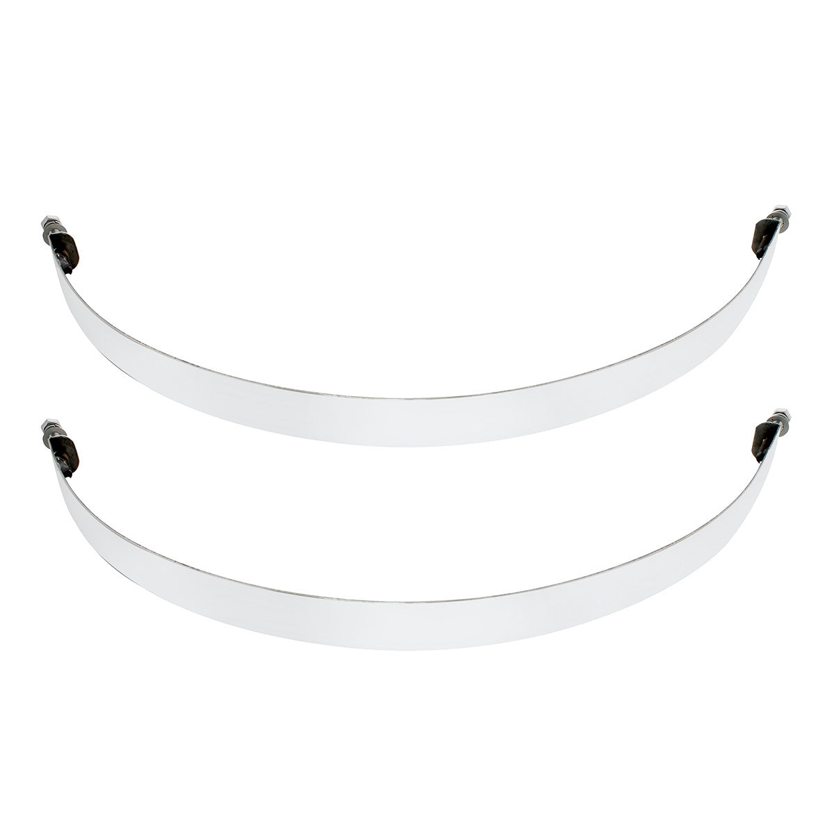 304 Stainless Steel Air Tank Straps For 9-3/4" Round Air Tank (Pair)