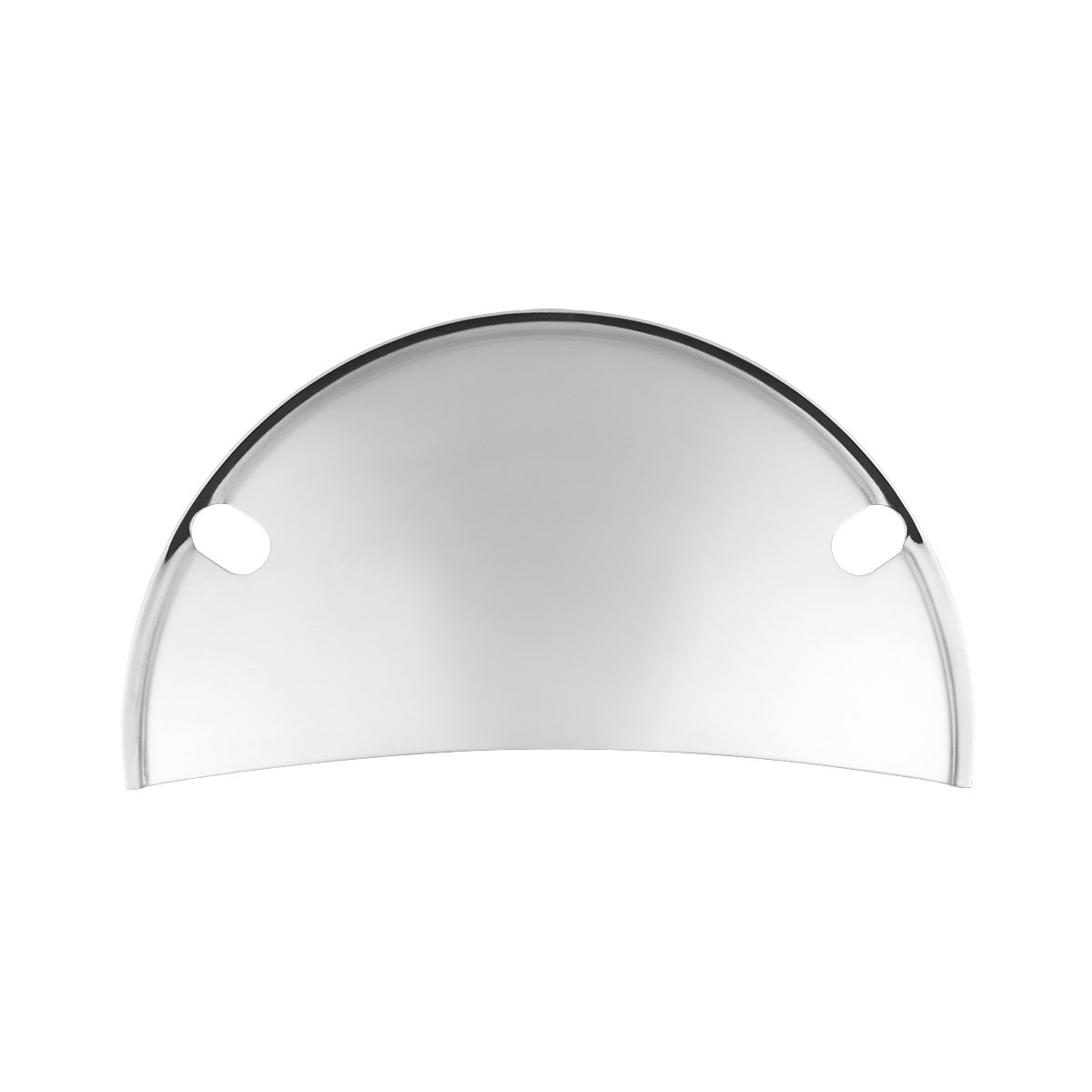 Stainless Steel Half-Moon Shield For 5-3/4" Headlight (Pair)
