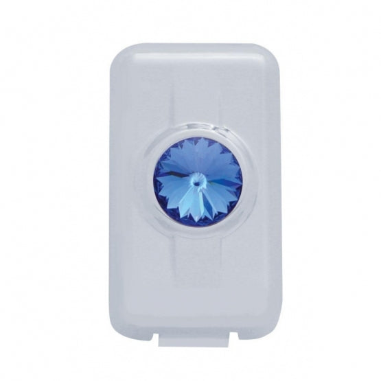 Switch Plug Cover For Volvo - Blue Crystal (2-Pack)