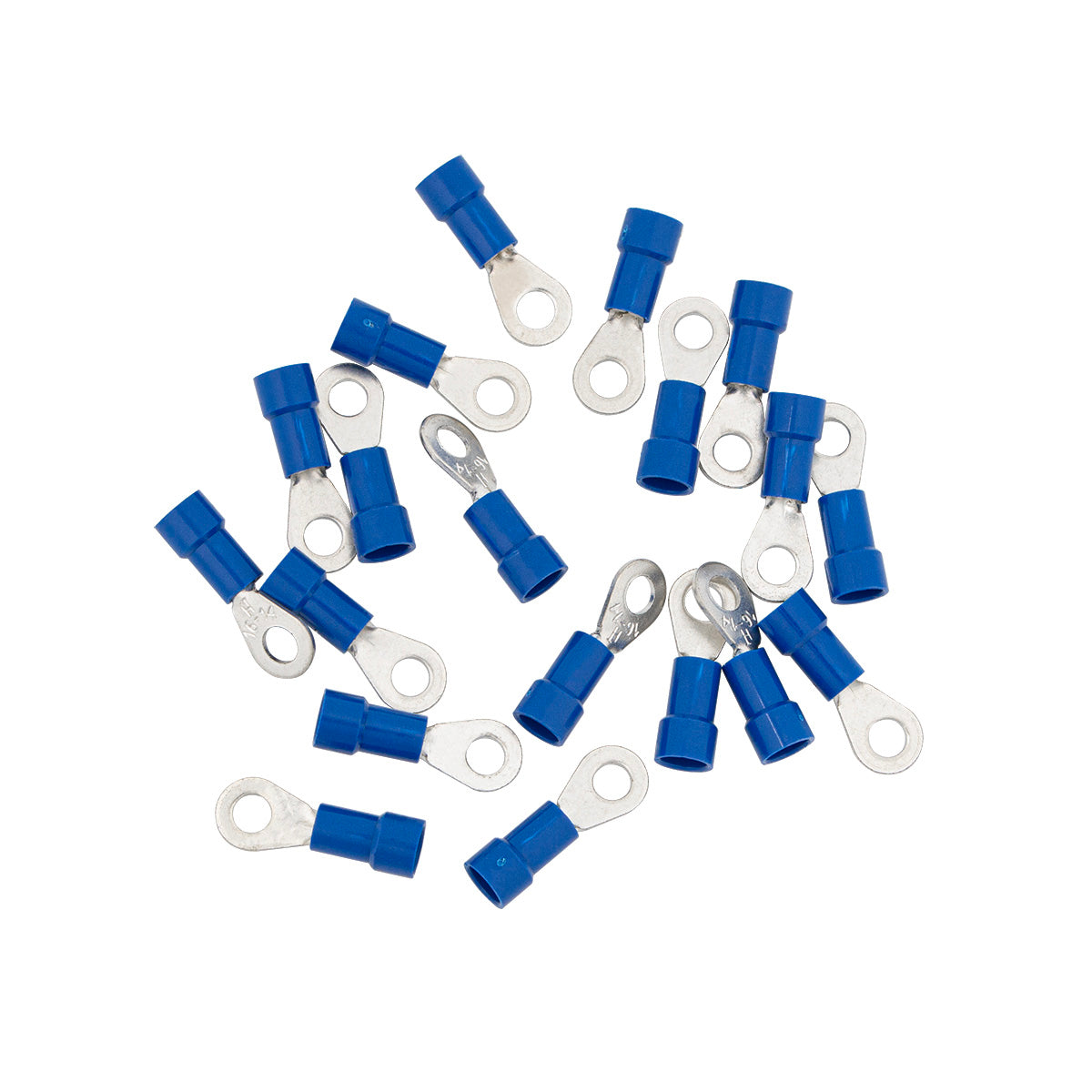 16-14 AWG #8 Stud Vinyl Ring Terminal (19-Pack)