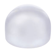 8" Chrome Full Moon Rear Hubcap