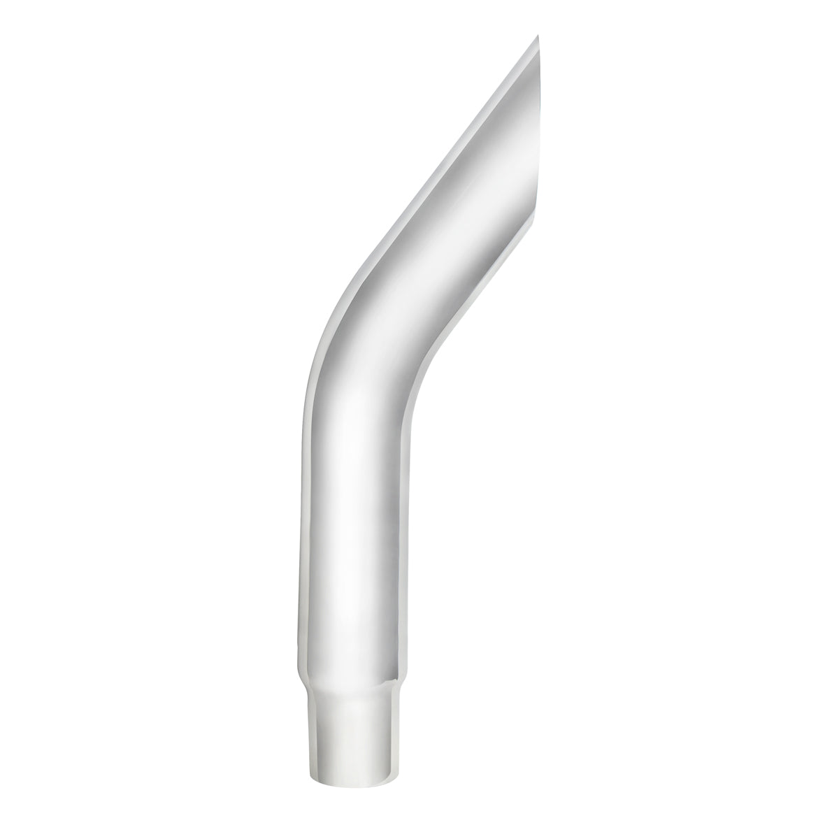 6" Bull Reduce To 5" OD Bottom Exhaust - 108" L