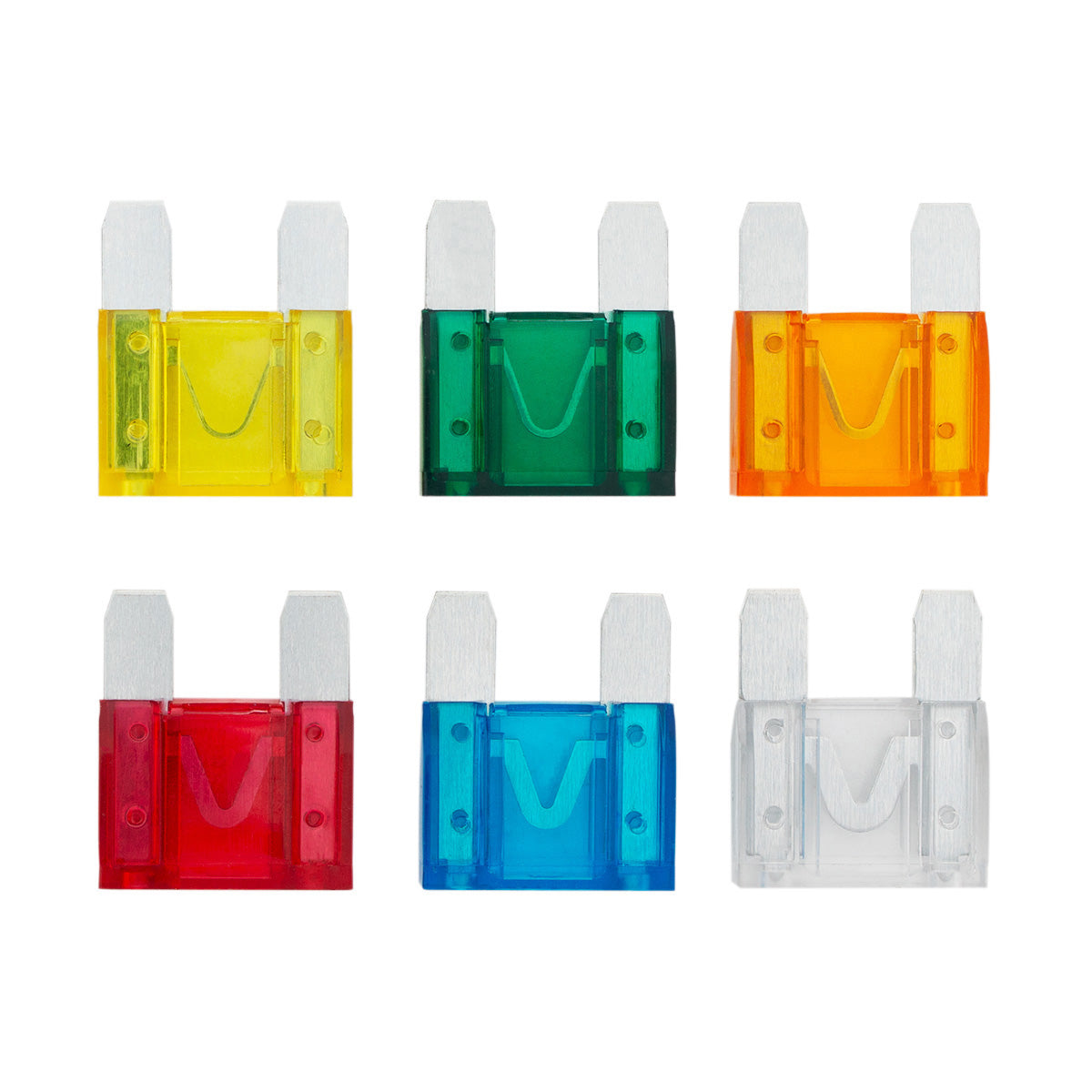 Maxi Fuse Kit 20,30,40,50,60,80 Amp Fuses (6-Pack)