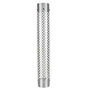 48" Tall 180 Degree Stainless Exhaust Muffler Shield For 5" Diameter Exhaust - Round Slot