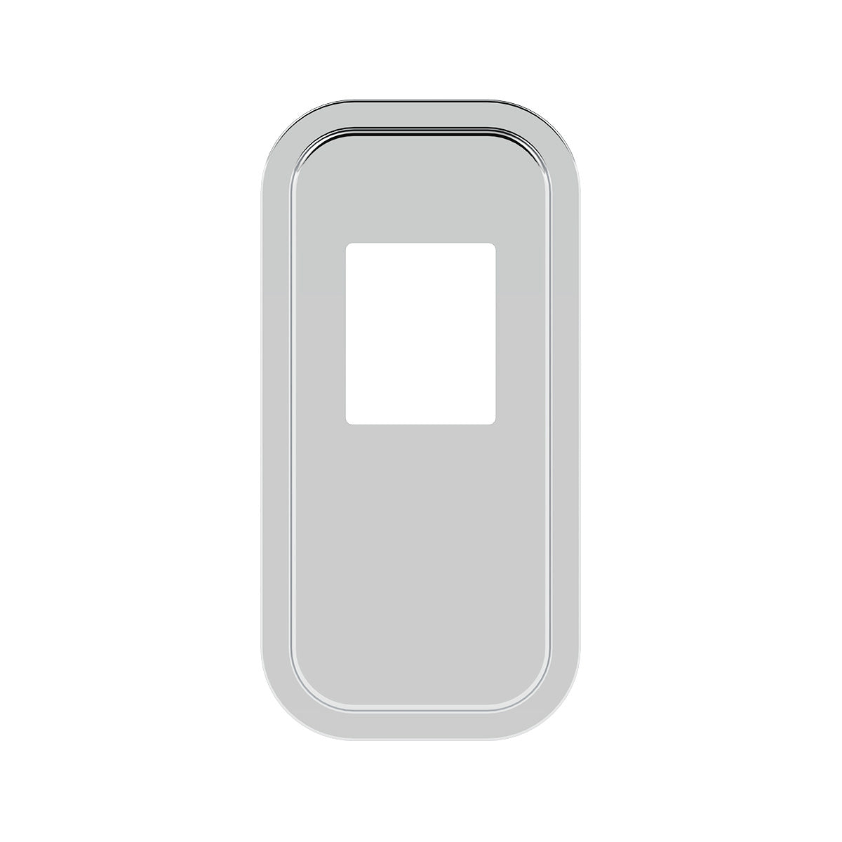 Peterbilt Stainless Steel Shift Plate Cover - 5-3/4" x 4-3/4" Opening