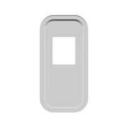 Peterbilt Stainless Steel Shift Plate Cover - 5-3/4" x 4-3/4" Opening