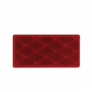 Rectangular Quick Mount Reflector - Red