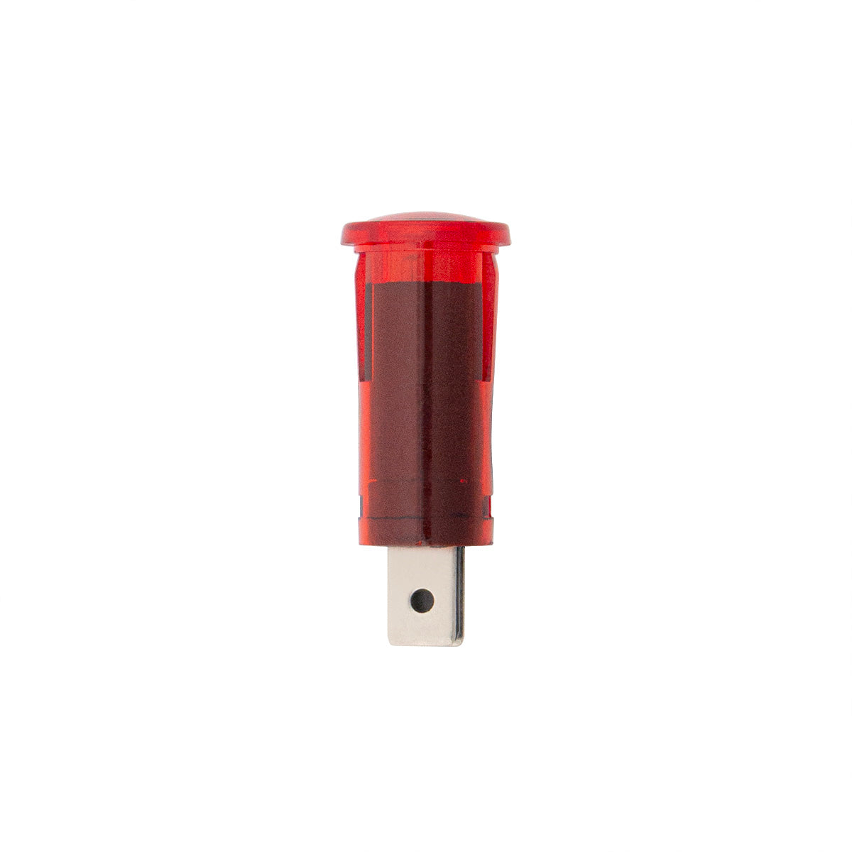 Red Warning Light 16 Amp 12V w/2 Lucar Terminals, 1 Pc.