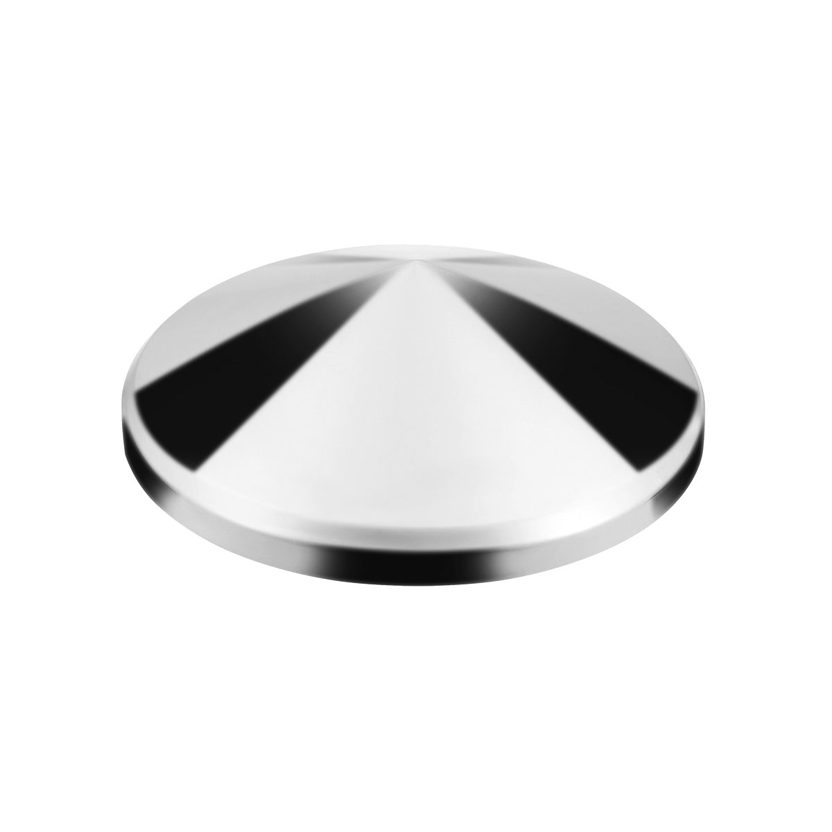 Chrome Pointed Rear Axle Hubcap Only for 10261 & 10278