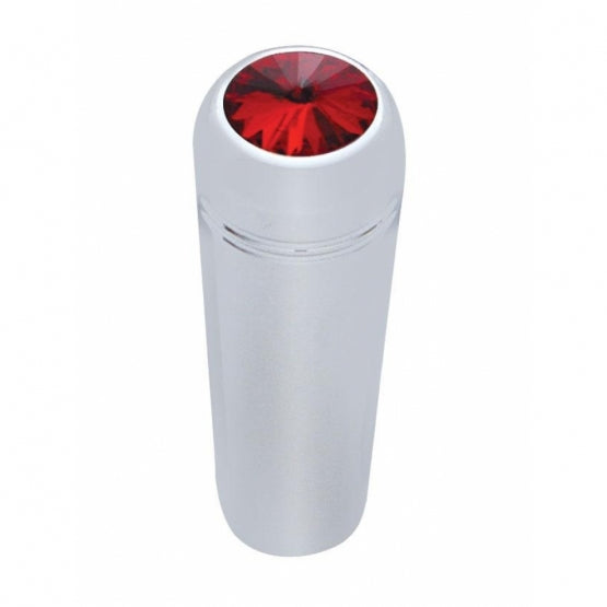 2-1/4" Long Aluminum Toggle Switch Extension With Crystal For Kenworth - Red Crystal (2-Pack)