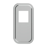Peterbilt Stainless Steel Shift Plate Cover - Short Hood