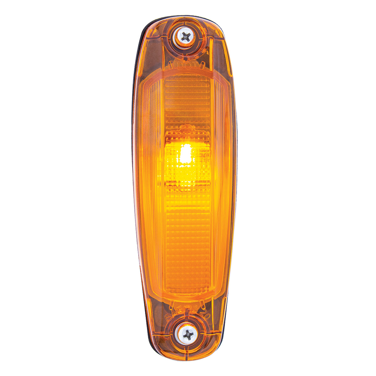 2 LED Cab Light For 2018-2025 Freightliner Cascadia - Amber LED/Amber Lens