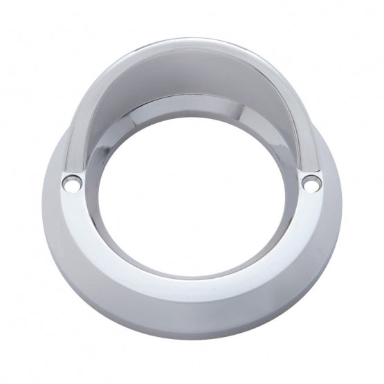 2" Light Bezel With Visor (Bulk)