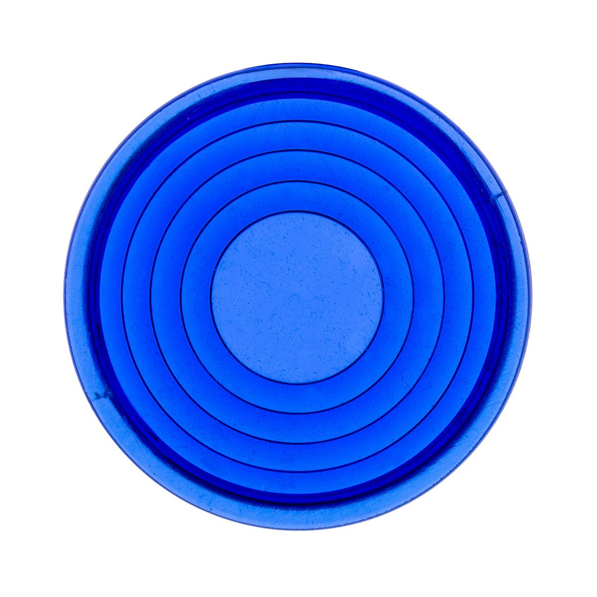 Round Map Light Lens For 2006+ Peterbilt - Blue