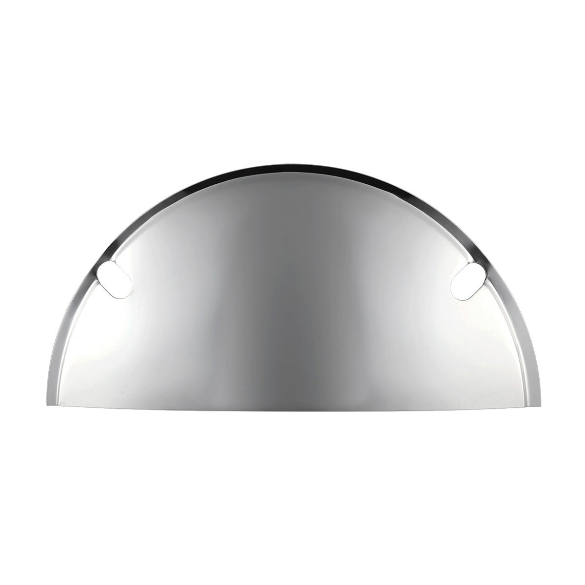 Stainless Steel Half-Moon Shield For 7" Headlight (Pair)
