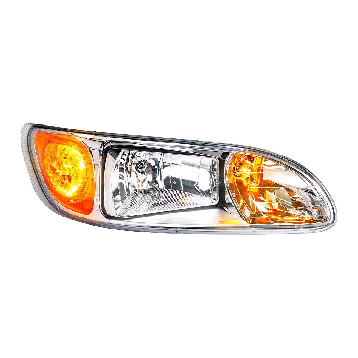 Headlight For 2008+ Peterbilt 382/384/386/387 - Passenger - Competition Series