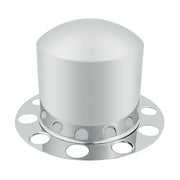Chrome Dome Rear Axle Cover 2PC Kit For 1-1/2" Nut Cover - Aluminum Wheel