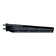 30" Black Heavy Duty Mud Flap Hangers - 2.5" Bolt Pattern (Pair)