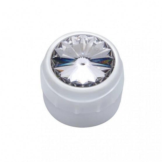 Delphi Radio Knob With Clear Crystal